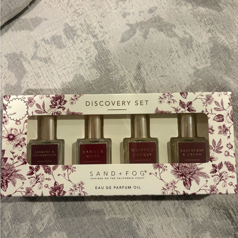 SAND + FOG Eau De Parfum Oil Set - Elegant Discovery Collection